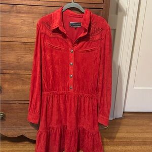Double D Ranch Red Western Dress